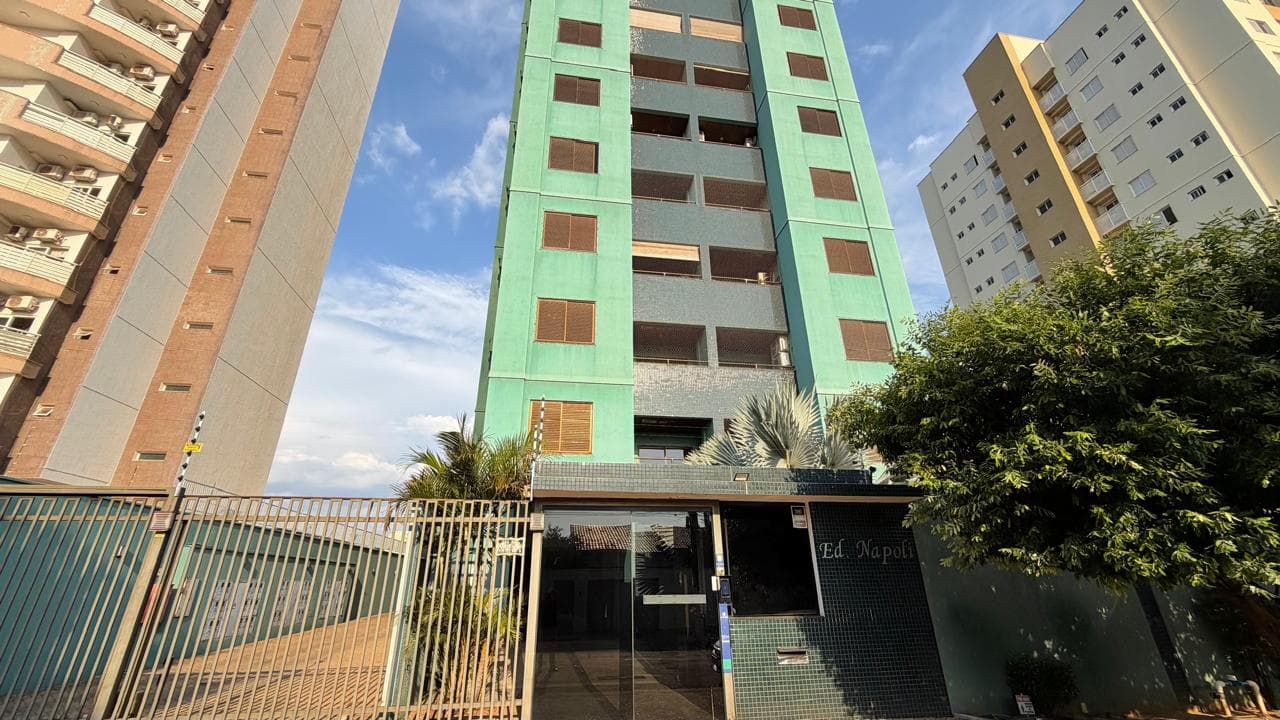 Apartamento com 2 quartos, suíte e 2 vagas à venda e para locação no Residencial Napolina – 206 Sul, Palmas/TO