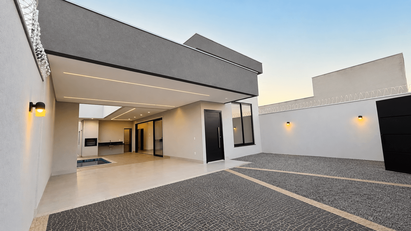 Casa Nova à Venda com 3 Quartos, Suíte Master e Piscina na 1506 Sul – Palmas/TO