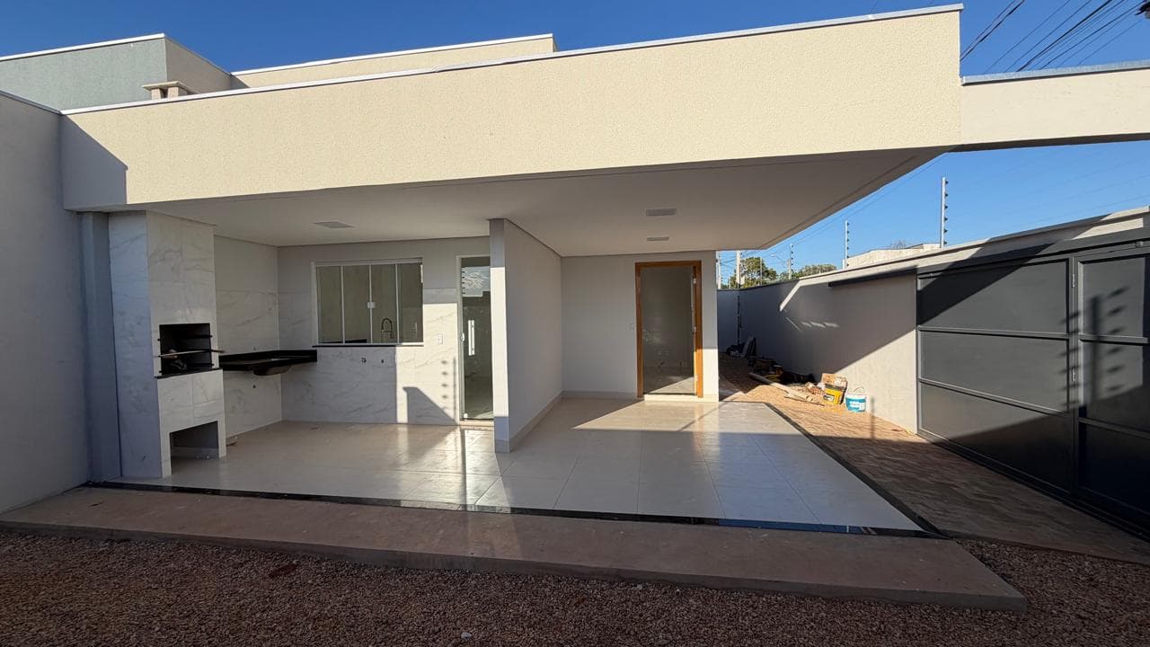 Casa Nova com 3 Quartos, Suíte e Área Gourmet à Venda na 1503 Sul – Palmas/TO