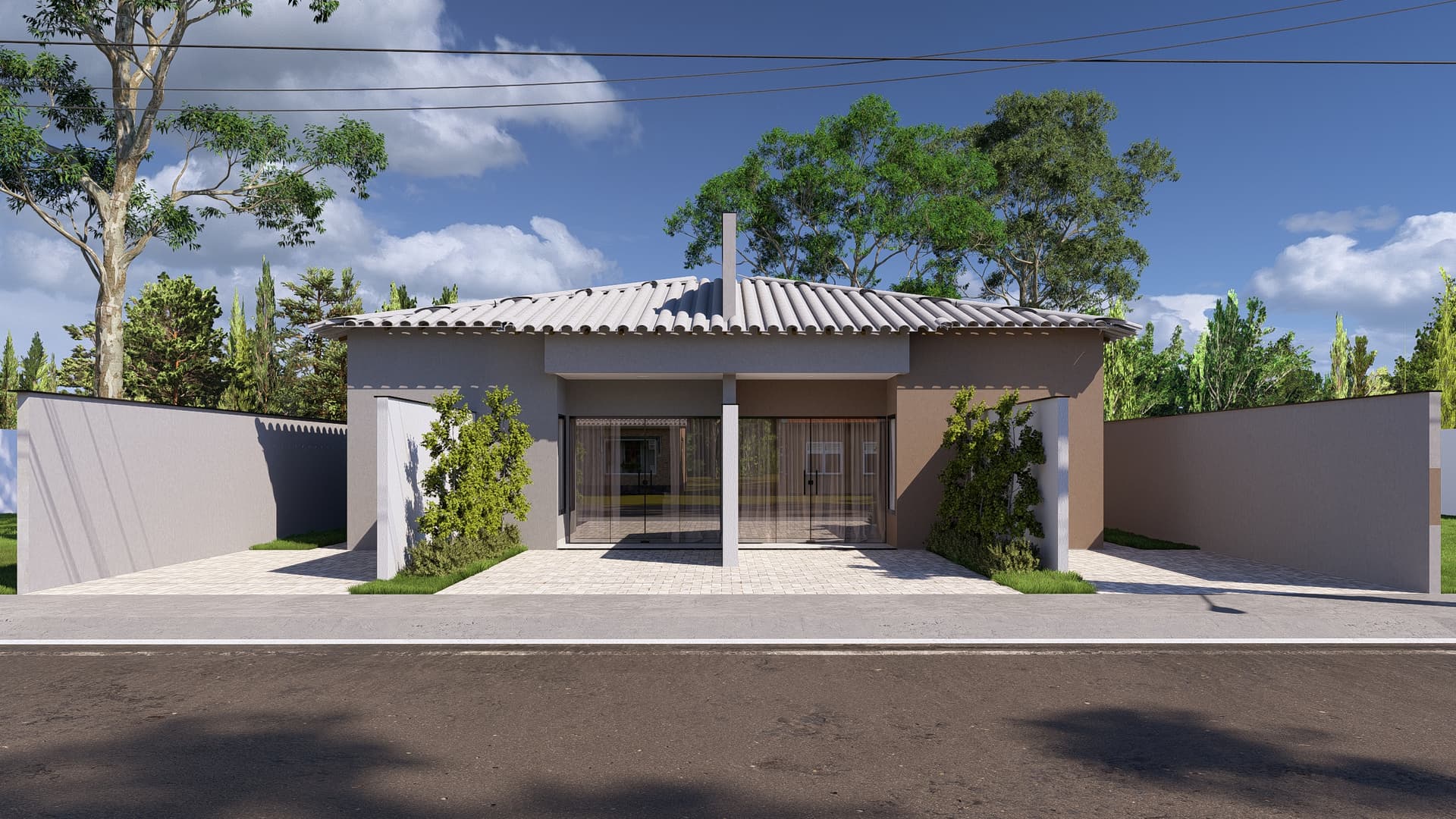 Casas 2 quartos com entrada individual no Santa Bárbara – Taquaralto em Palmas (ideal para morar ou investir)