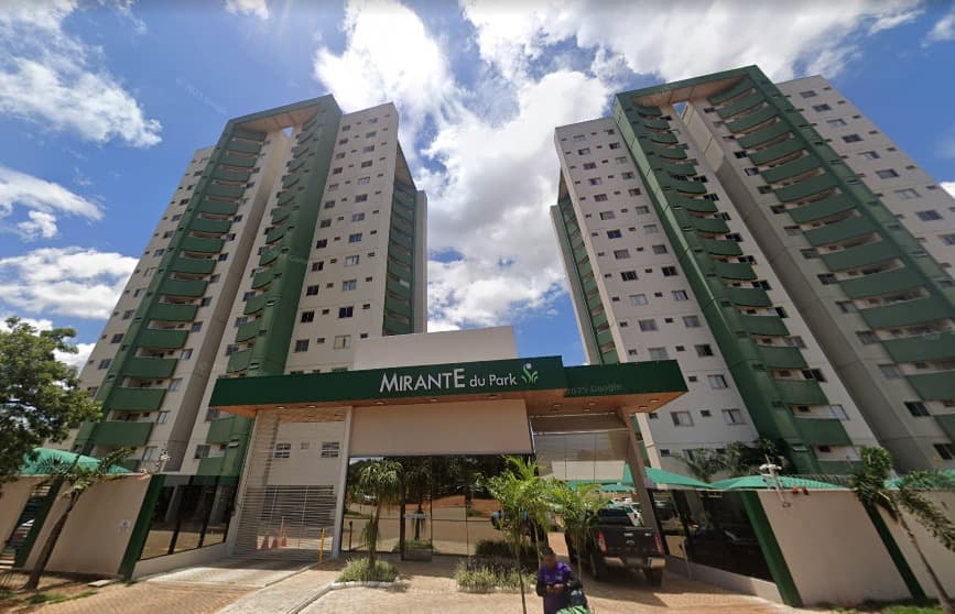 Apartamento 2 quartos com suíte e sacada para locação no Residencial Mirante Du Park – 306 Sul