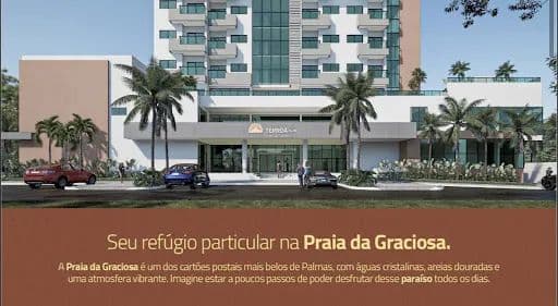 Ágio de flat com 1 suíte no Terroà All In na Orla 14