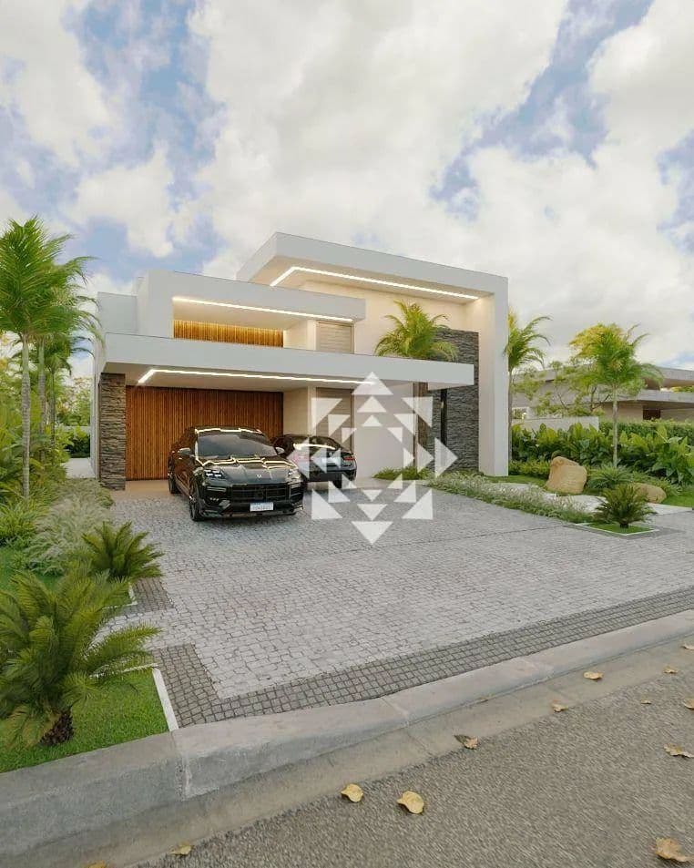 Casa térrea de alto padrão com 3 suítes no Caribe Residence Resort