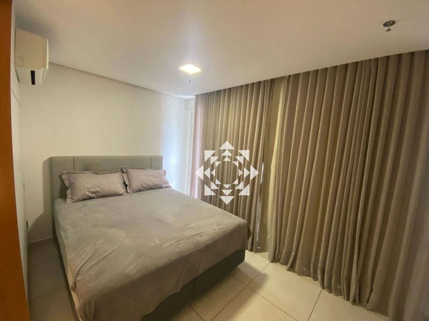 Flat mobiliado de 1 quarto no Residencial Vivence na 201 Sul