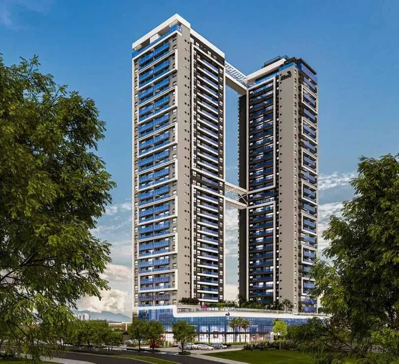 Flat de alto padrão no Lux Design Cesamar - ACSU SO 40 (401 Sul) em Palmas