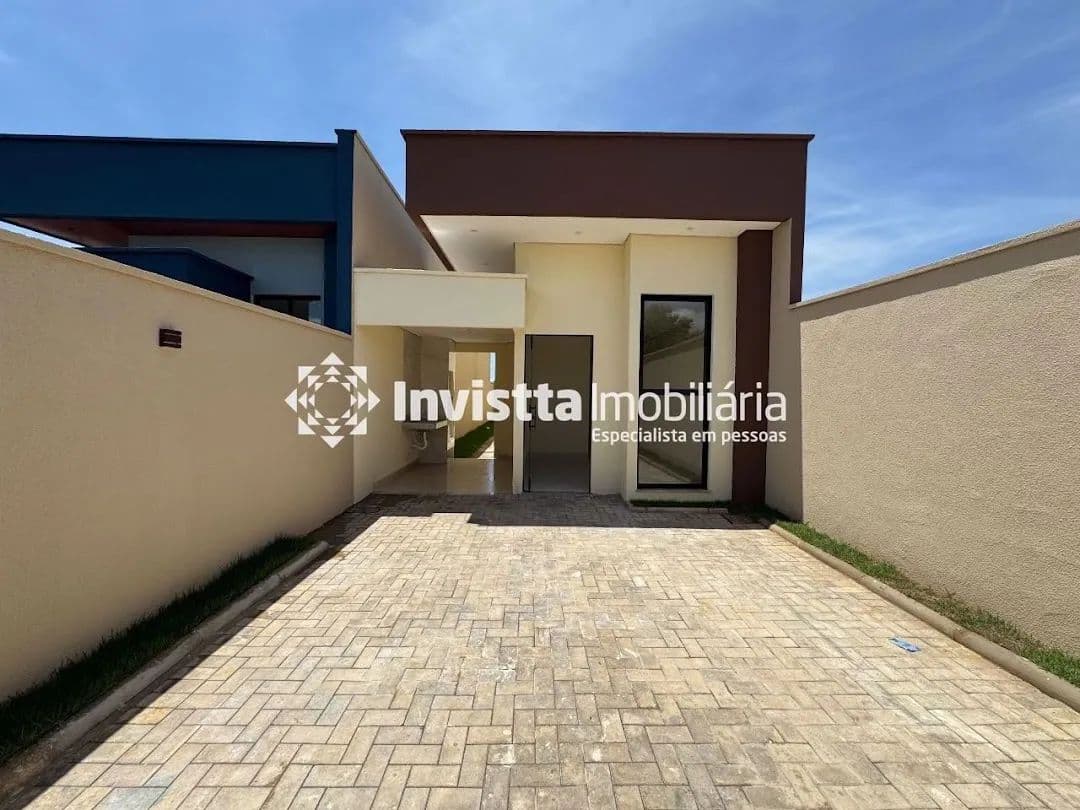 Casa com 2 quartos e área gourmet no Bertaville - Palmas/TO
