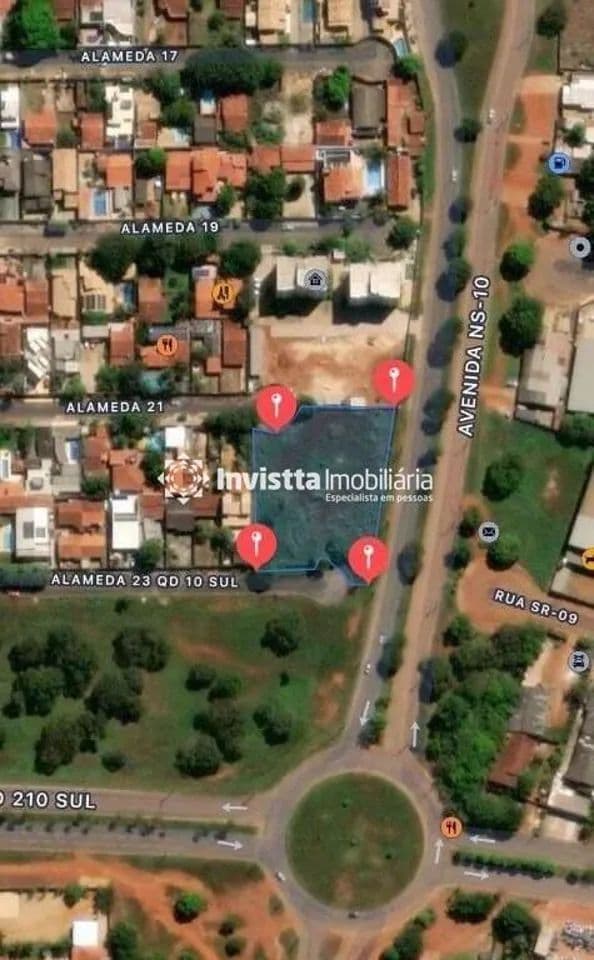 Lote multifamiliar de 3.701 m² na região central (ARSE 14 / 110 Sul) - Palmas/TO