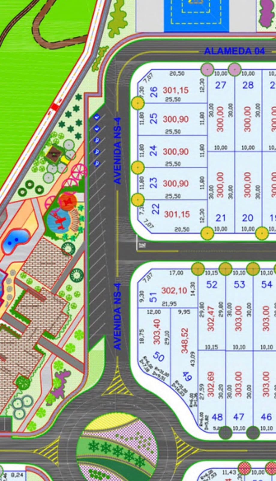 Ágio de lote de esquina à venda no Buriti Garden Premium em Palmas