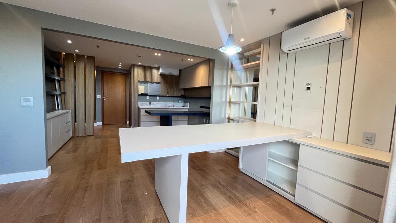 Sala comercial mobiliada para locação no Cosmopolitan – Avenida Siqueira Campos, Palmas