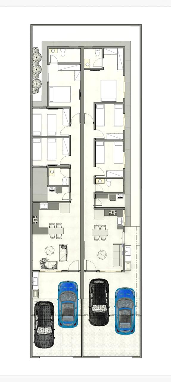 Casa geminada com 3 quartos e suíte à venda na ARSE 141 (1414 Sul) em Palmas – TO