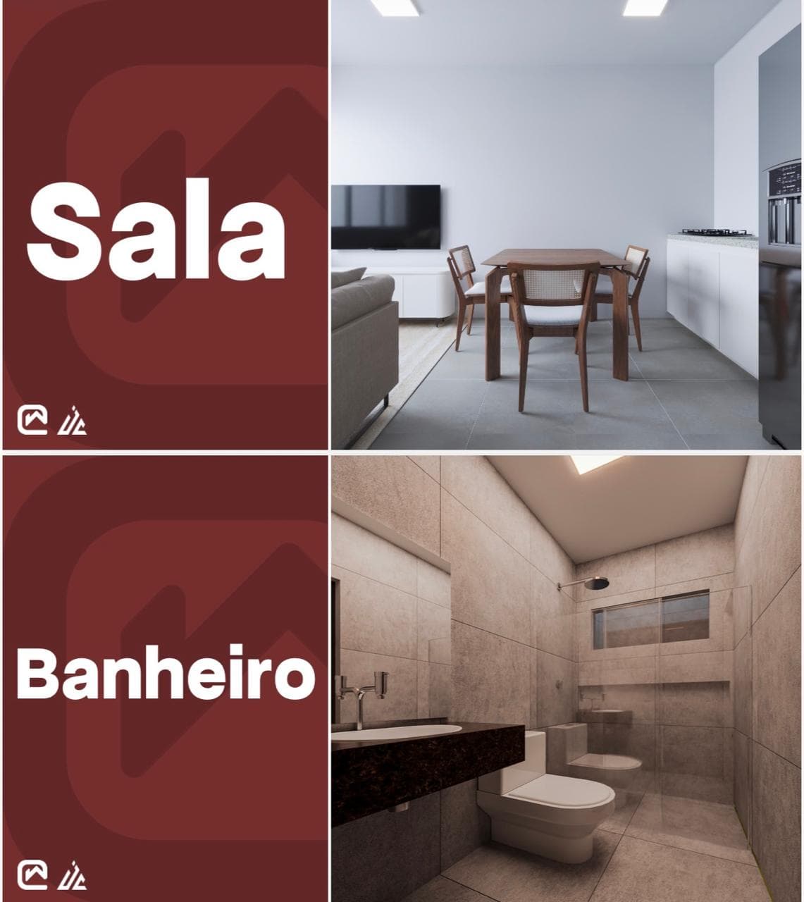 Casa nova à venda em construção no Morada do Sol com 2 quartos e suíte – Taquaralto