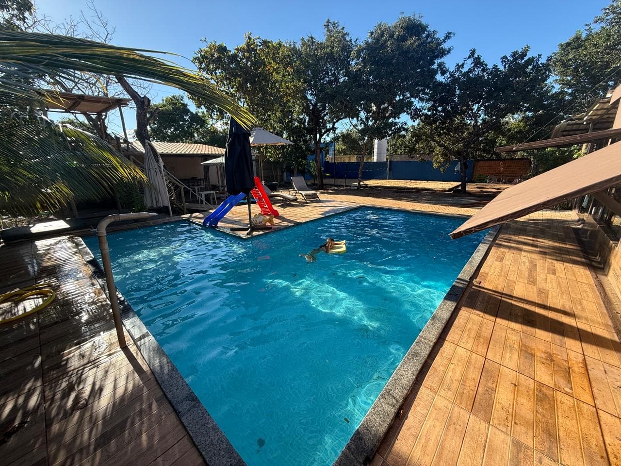 Chácara em condomínio com piscina à venda sentido Porto Nacional – Palmas/TO