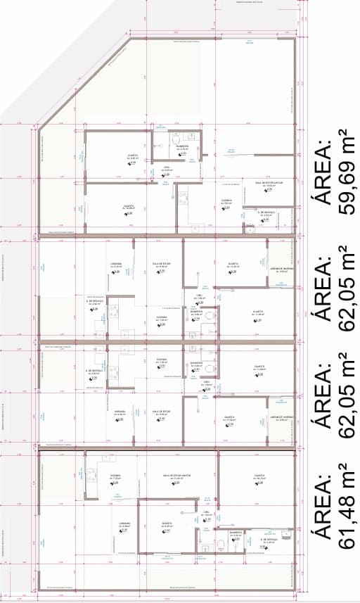Casas 2 quartos com entrada individual no Santa Bárbara – Taquaralto em Palmas (ideal para morar ou investir)