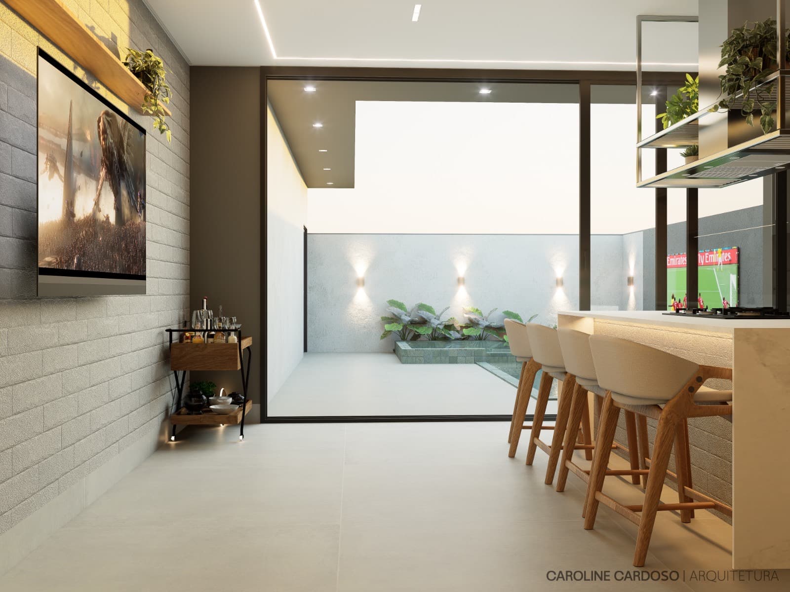 Casa nova de alto padrão com 4 suítes e piscina á venda na 505 Sul em Palmas/TO