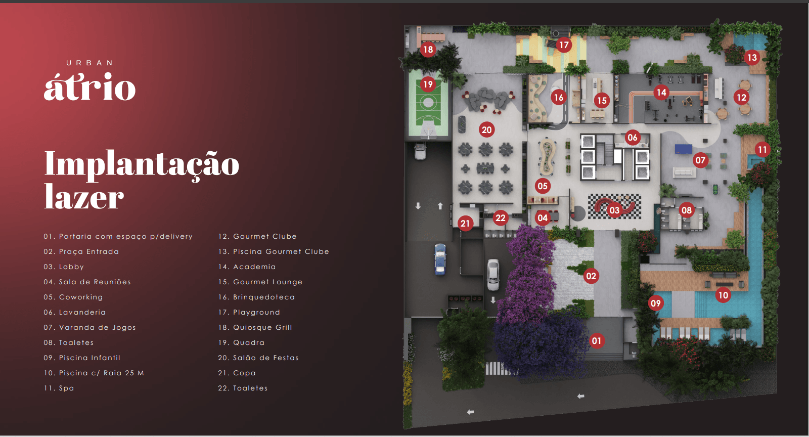 Ágio Urban Átrio | Apartamentos Modernos com Lazer Resort e Plantas de 1, 2 e 3 Suítes em Palmas/TO