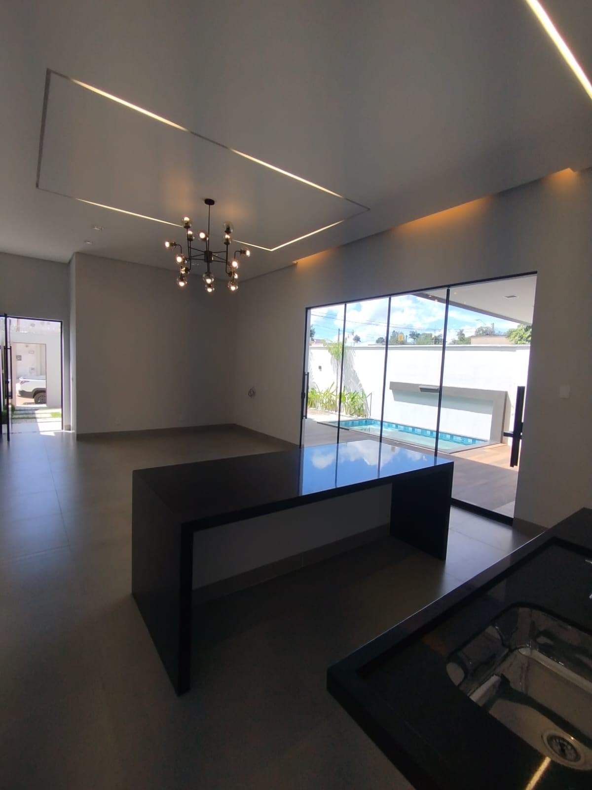 Casa nova 3 quartos com suíte, piscina e área gourmet na 1503 Sul em Palmas