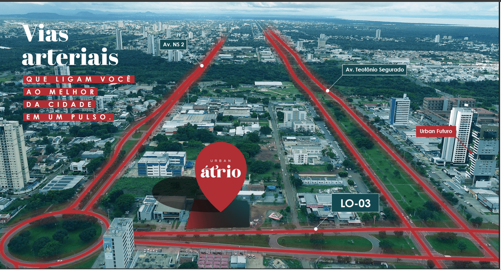 Ágio Urban Átrio | Apartamentos Modernos com Lazer Resort e Plantas de 1, 2 e 3 Suítes em Palmas/TO
