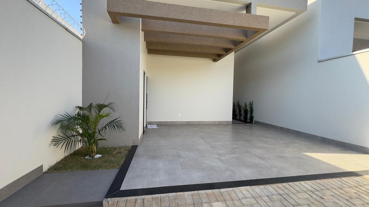 Casa nova à venda na 407 Sul com piscina aquecida e 3 quartos em Palmas - TO
