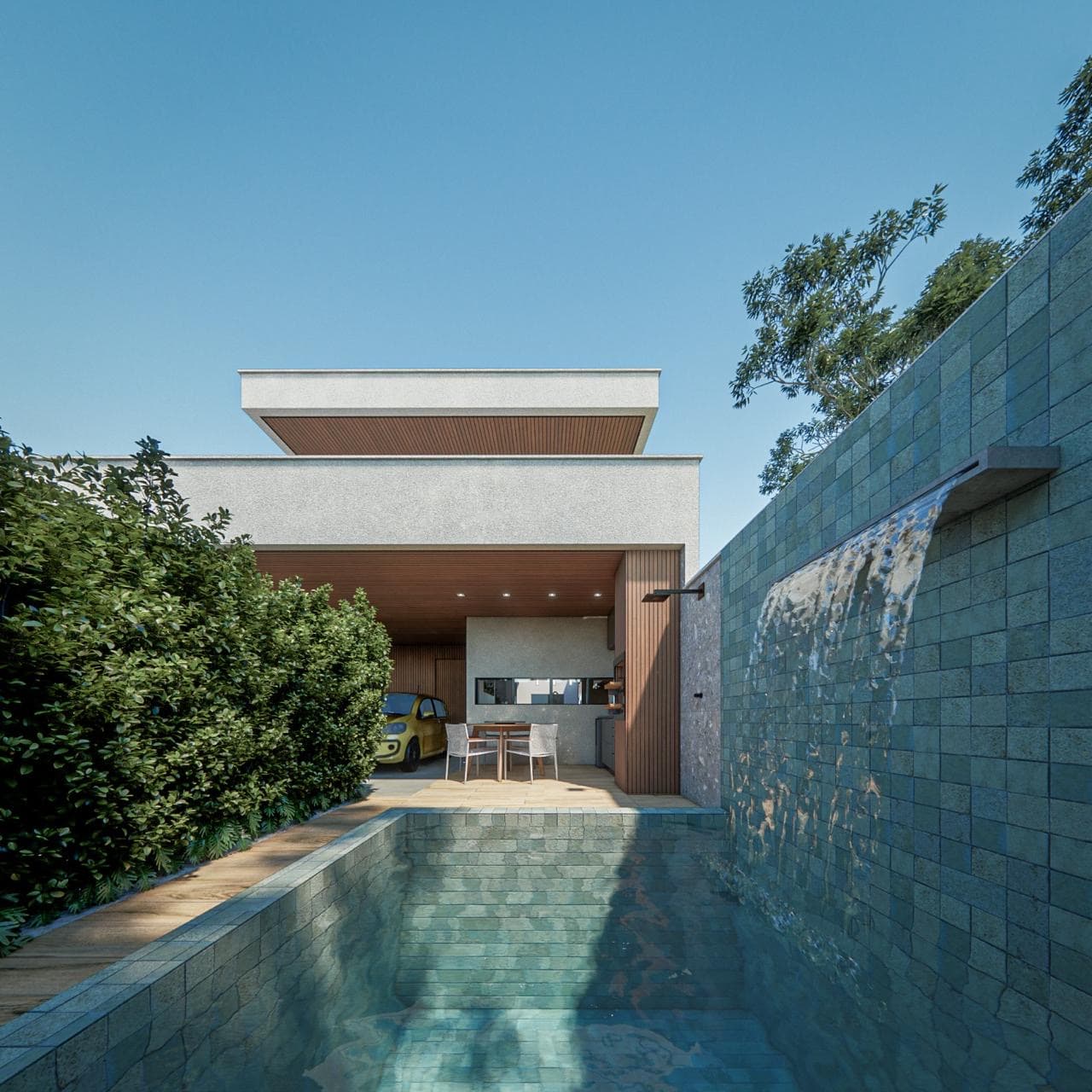 Casa nova com 3 suítes, piscina e 2 vagas na 603 Sul em Palmas