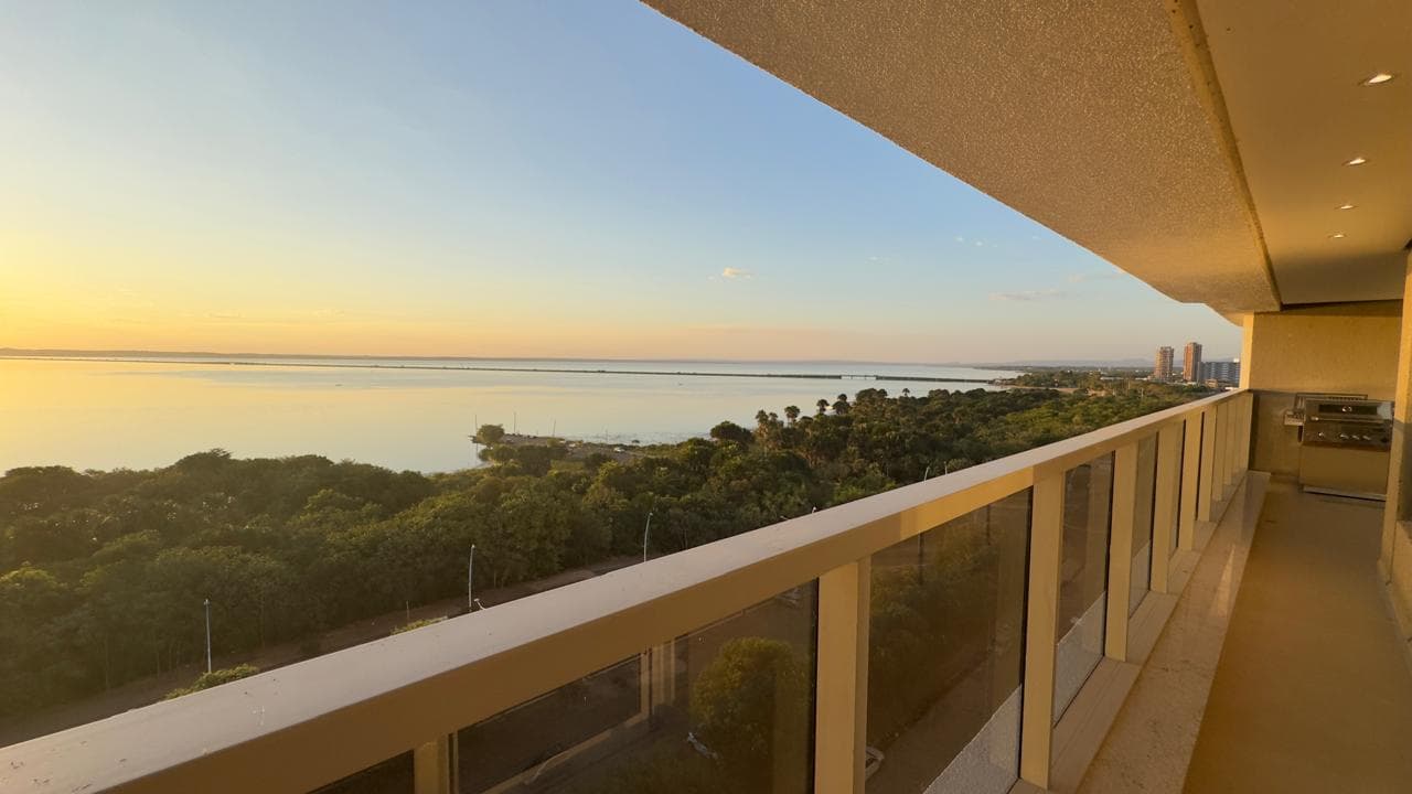 Apartamento Mobiliado com 3 Suítes e Vista para o Lago à Venda no Acqua Design – Orla de Palmas/TO