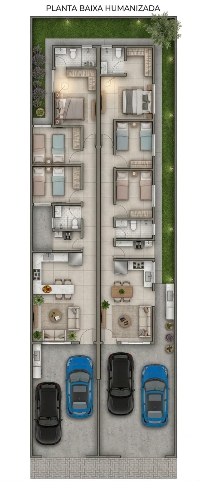 Casa geminada com 3 quartos e suíte à venda na ARSE 141 (1414 Sul) em Palmas – TO