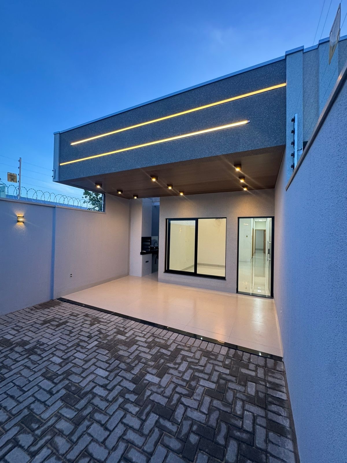Casa geminada com 2 quartos, suíte e área gourmet à venda na 1503 Sul em Palmas – TO