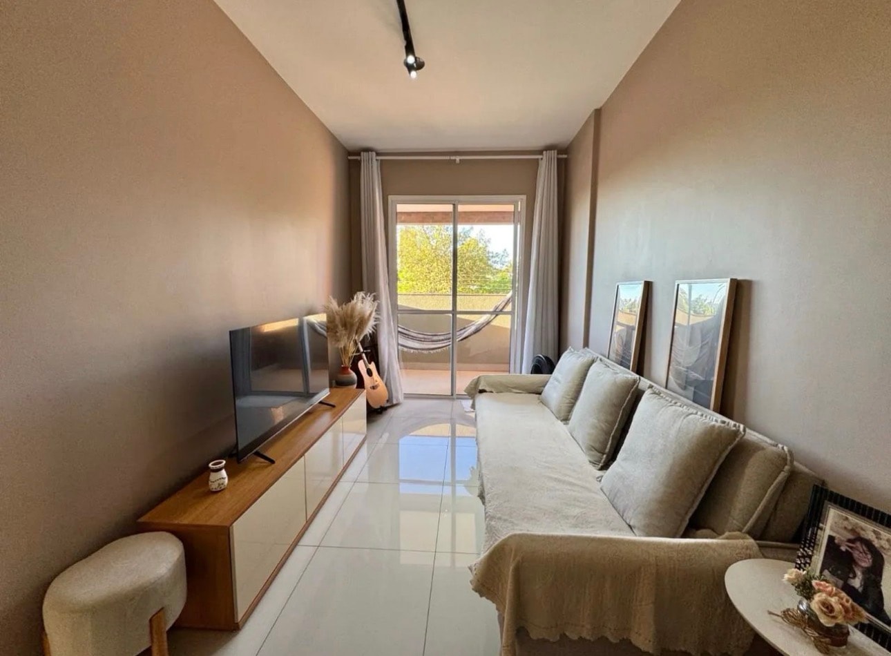 Apartamento mobiliado à venda no Solar dos Buritis, 306 Sul, ao lado do Parque Cesamar