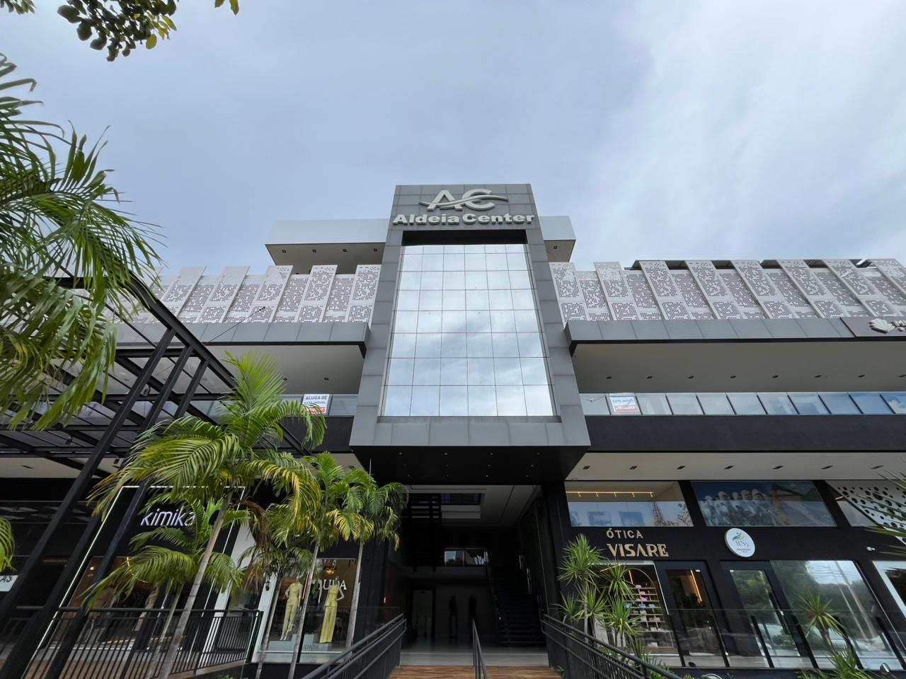 5 Salas comerciais no Aldeia Center – Diversas metragens, valores e localizações