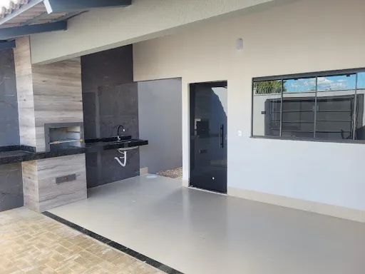 Casa nova com suíte e área gourmet no Setor Bertaville em Palmas