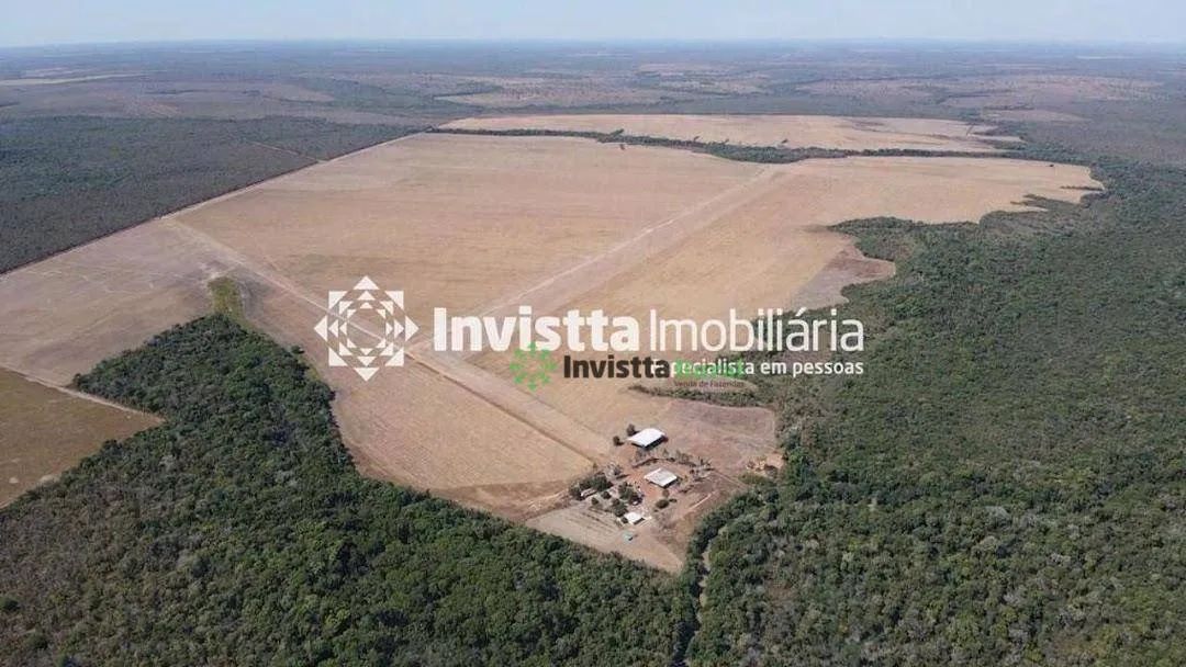 Fazenda de 223 alqueires com lavoura de safra e safrinha entre Araguacema e Dois Irmãos/TO