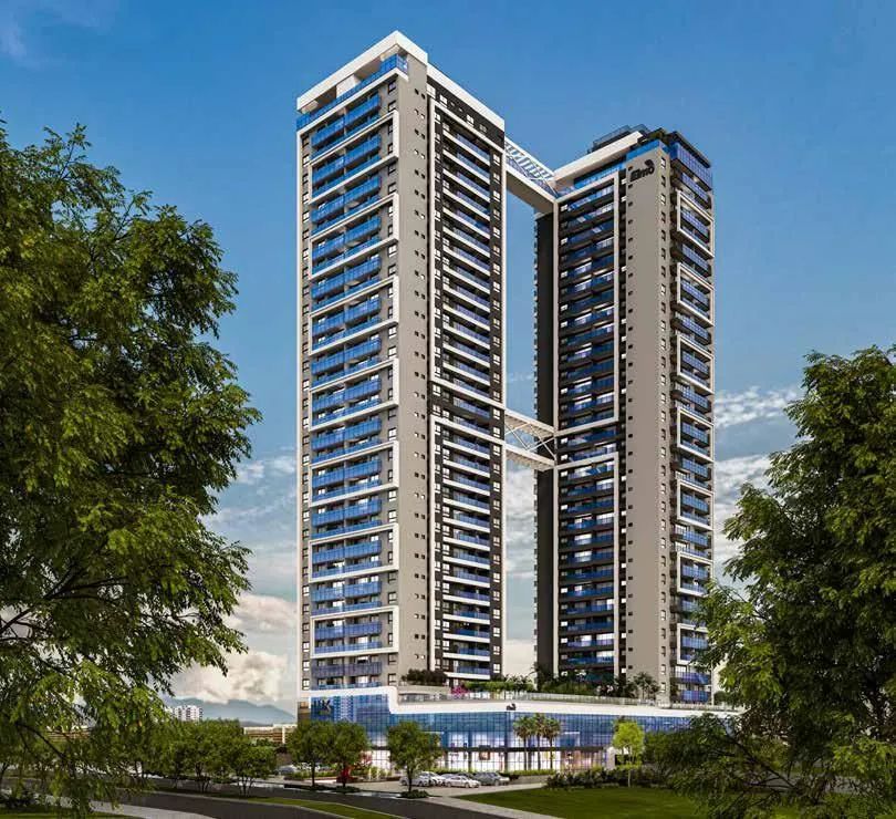 Flat de alto padrão no Lux Design Cesamar - ACSU SO 40 (401 Sul) em Palmas