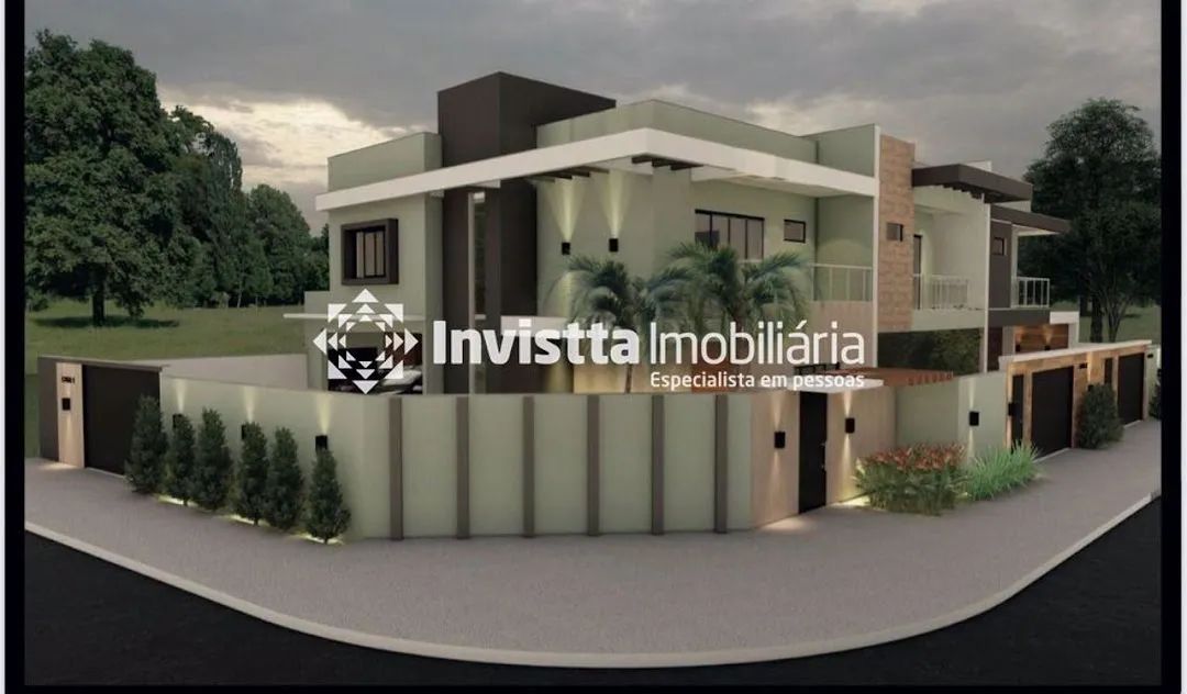 Sobrado com arquitetura moderna e 3 suítes na ARSO 43 (407 Sul) - Palmas/TO