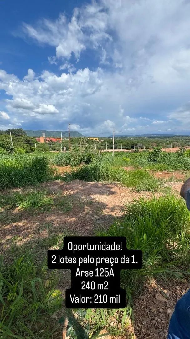 Lotes de 240 m² à venda próximos à Rodoviária em Palmas