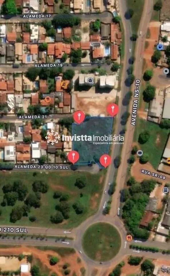 Lote multifamiliar de 3.701 m² na região central (ARSE 14 / 110 Sul) - Palmas/TO