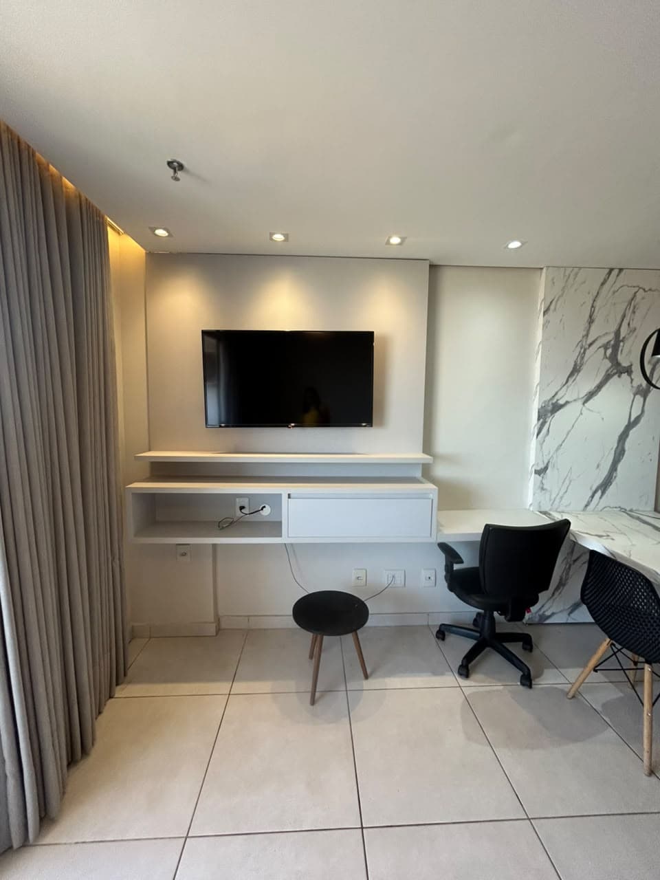 Flat mobiliado com 1 quarto no Residencial Vivence na 201 Sul em Palmas