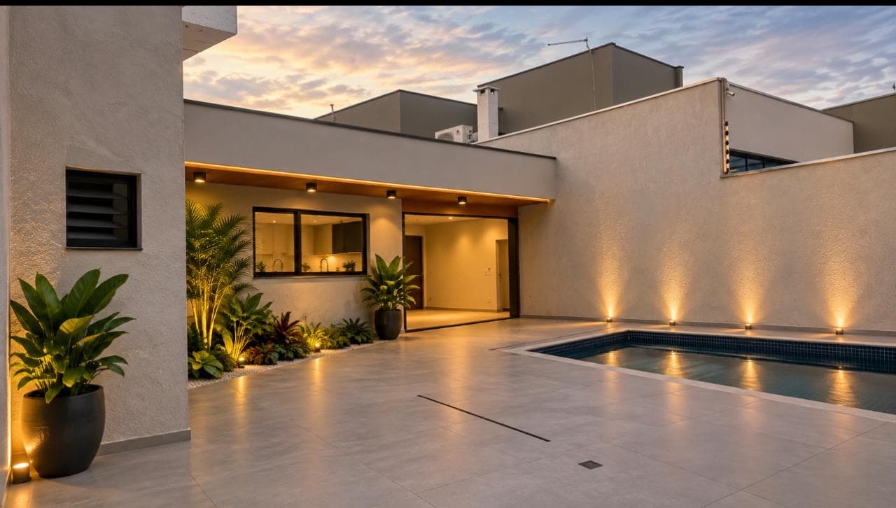 Casa de alto padrão com 3 suítes e piscina à venda na 605 Sul – Palmas/TO