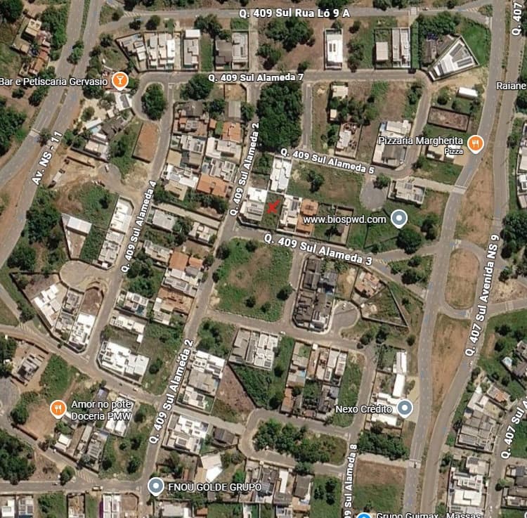 Lote plano de 450 m² à venda na 409 Sul – Palmas/TO