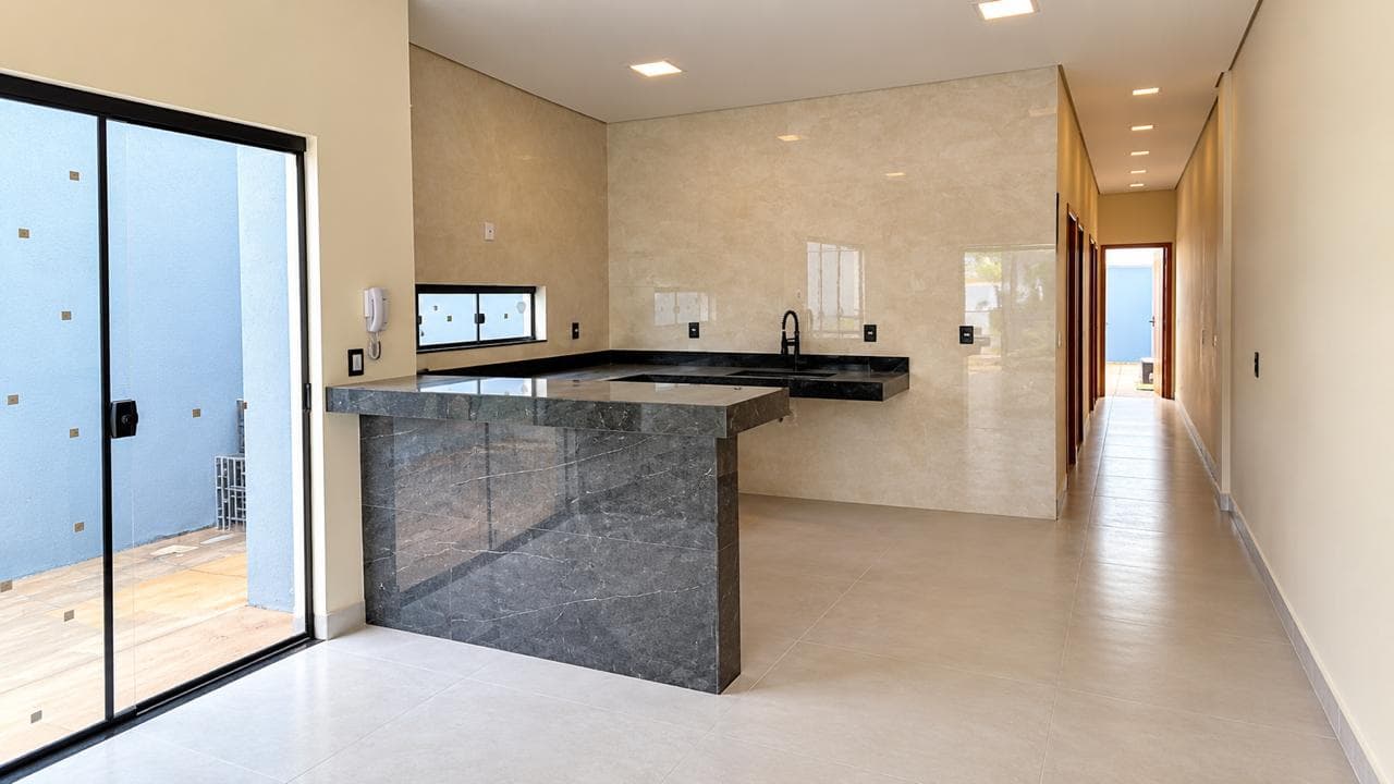Casa nova com 3 quartos e espaço gourmet à venda na 605 Norte – Palmas/TO