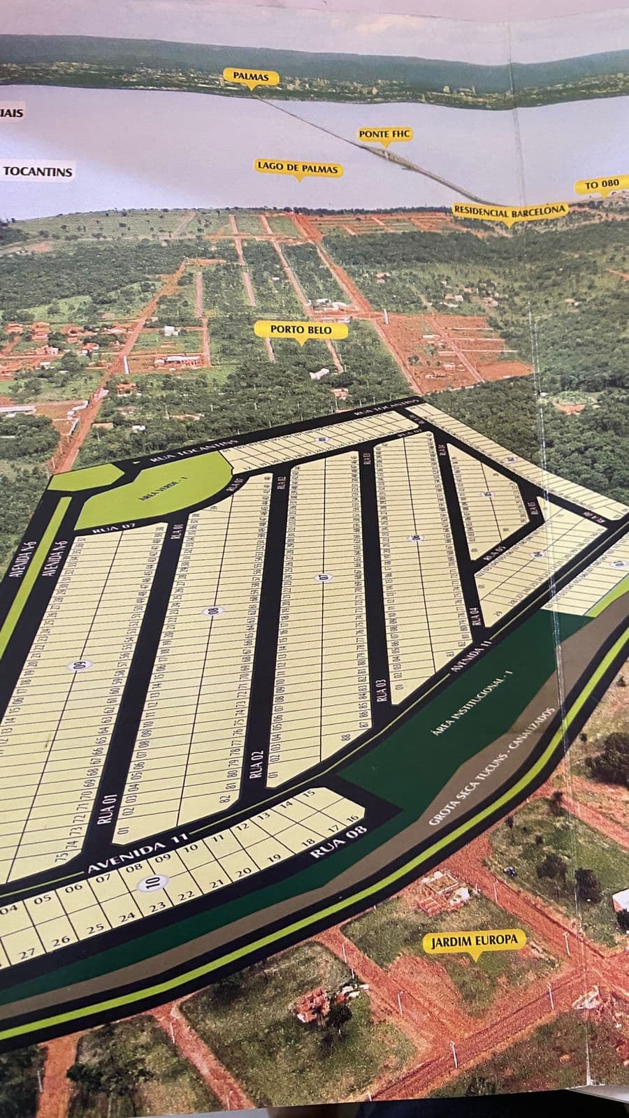 Lote de 250 m² à venda no Residencial Sales, em Luzimangues