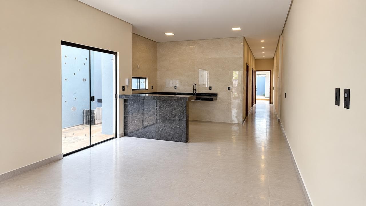 Casa nova com 3 quartos e espaço gourmet à venda na 605 Norte – Palmas/TO