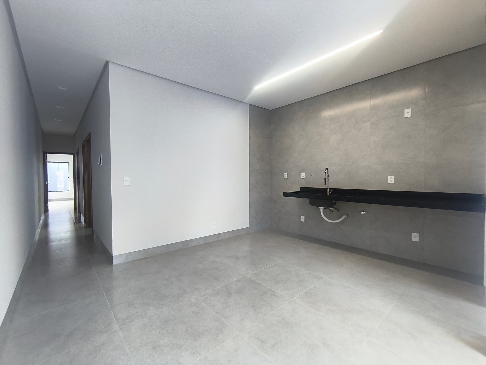 Casa nova com 3 quartos e jardim de inverno à venda na 1603 Sul – Palmas/TO
