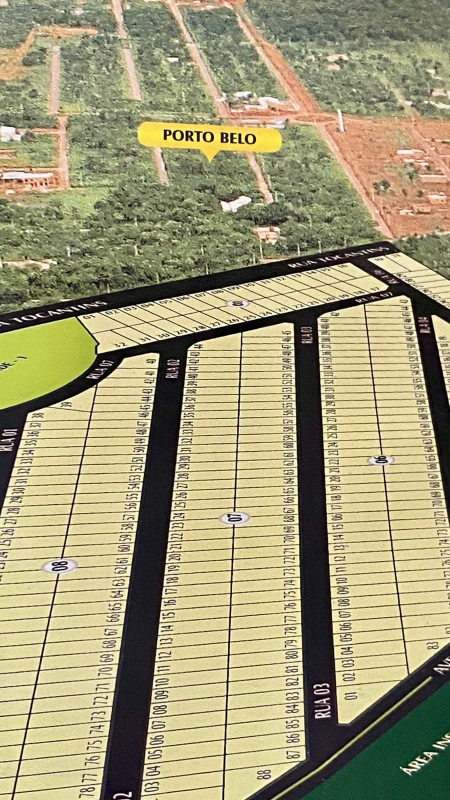 Lote de 250 m² à venda no Residencial Sales, em Luzimangues