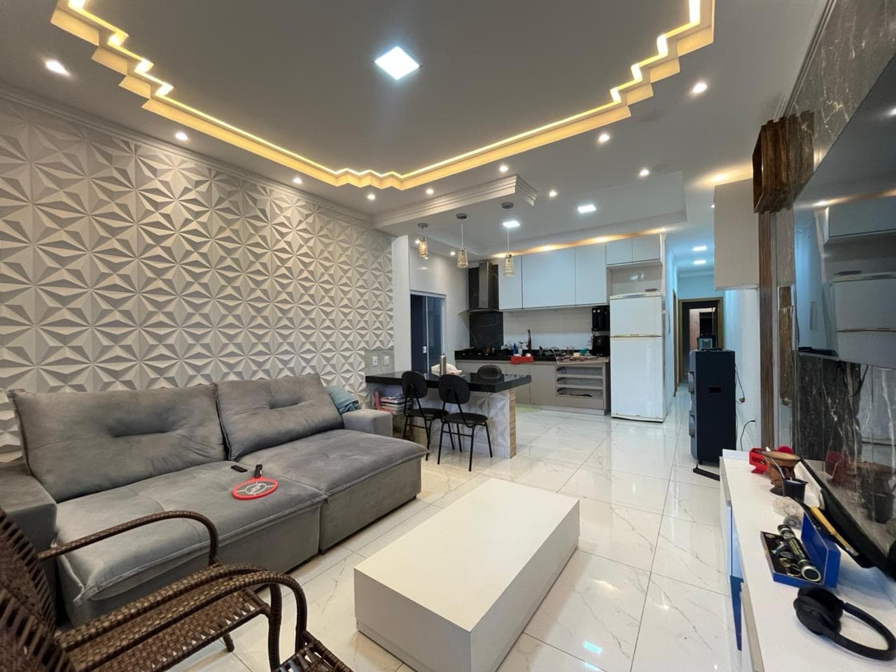 Casa mobiliada com piscina e área gourmet na 1304 Sul em Palmas