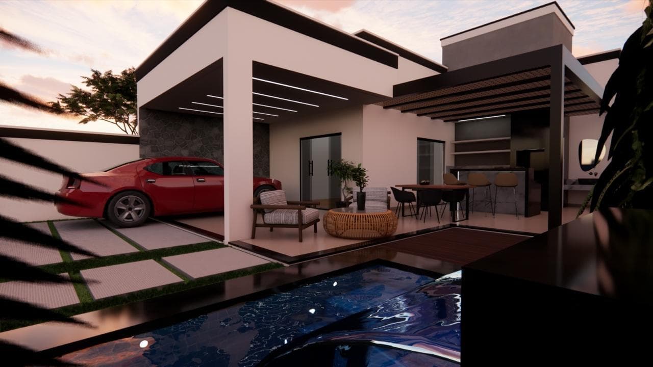 Casa de 3 quartos em construção à venda na 1506 Sul – Palmas/TO
